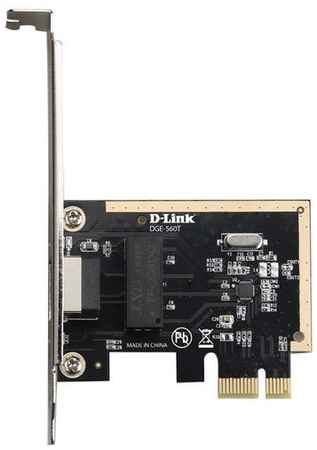 Сетевой адаптер Gigabit Ethernet D-Link DGE-560T/20/D PCI Express, 20 шт