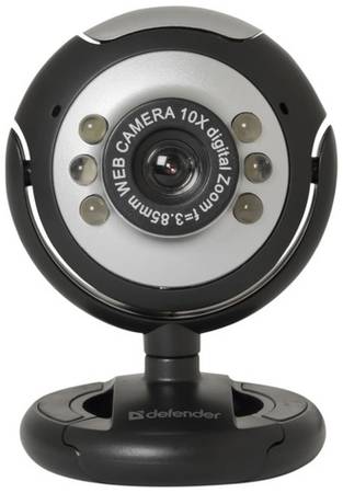 Web-камера Defender C-110, черный/серый [63110] 9668793422