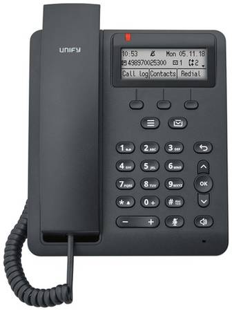 Unify IP телефон Unified Communications OpenScape CP100 [l30250-f600-c434] 9668809692
