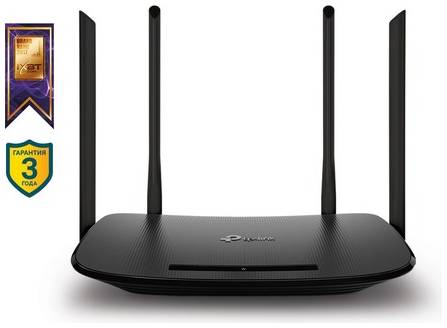 Wi-Fi роутер TP-LINK Archer VR300, AC1200, ADSL2+, черный 9668811498