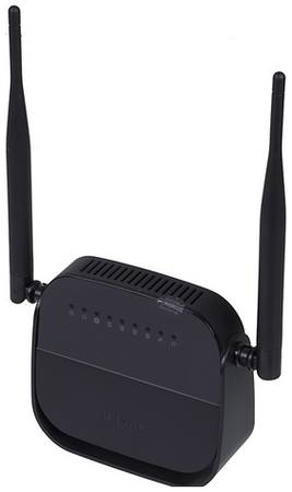 Wi-Fi роутер D-Link DSL-2750U/R1A, ADSL2+, черный 9668812660