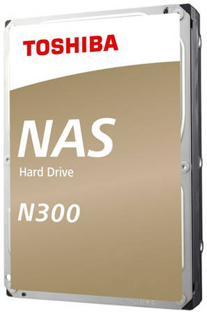 Жесткий диск Toshiba N300 HDWG21EUZSVA, 14ТБ, HDD, SATA III, 3.5″, BULK 9668815856