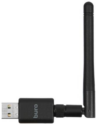 Bluetooth адаптер Buro BU-BT40С BT 4.0+EDR class 1, USB, 100м, черный 9668819741