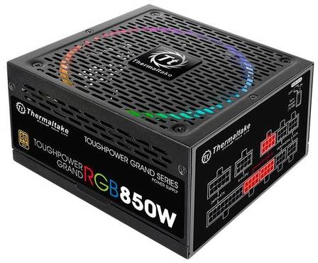 Блок питания Thermaltake Toughpower Grand RGB Sync, 850Вт, 140мм, черный, retail [ps-tpg-0850fpcgeu-s] 9668830305