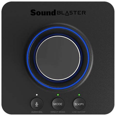 Звуковая карта USB Creative Sound BlasterX X-3, 7.1, Ret [70sb181000000] 9668834394