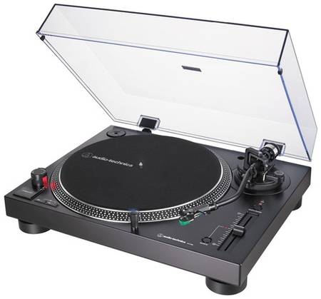 Виниловый проигрыватель Audio-Technica AT-LP120XUSB, ручной, черный [80000383] 9668836980