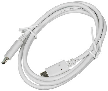 Кабель Redline Power Delivery, USB Type-C (m) - USB Type-C (m), 1м, белый [ут000015785]