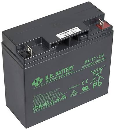 Аккумуляторная батарея для ИБП BB BC 17-12 12В, 17Ач 9668842152