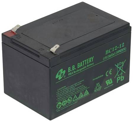 Аккумуляторная батарея для ИБП BB BC 12-12 12В, 12Ач 9668842158