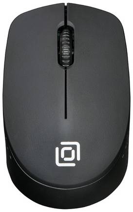Мышь Oklick 486MW, оптическая, беспроводная, USB, черный [1196555] 9668850111