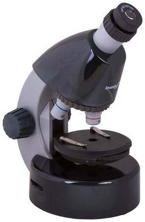 Микроскоп LEVENHUK LabZZ M101, световой/оптический/биологический, 40-640x, на 3 объектива, лунный камень [69032] 9668851312