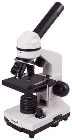 Микроскоп LEVENHUK Rainbow 2L, световой/оптический/биологический, 40-400x, на 3 объектива, лазурный [69037]
