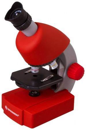 Микроскоп BRESSER Junior 70122, 40-640x, на 3 объектива, красный 9668851323