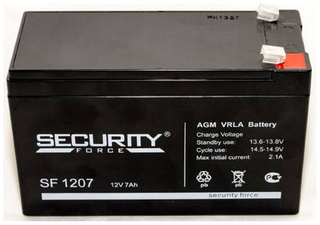 Аккумулятор Security Force SF 1207 9668856191