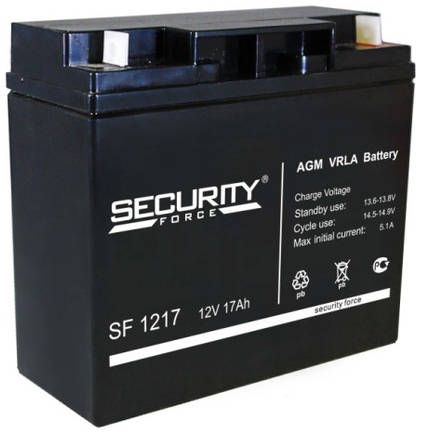 Аккумулятор Security Force SF 1217 9668856195