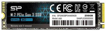 SSD накопитель Silicon Power M-Series SP256GBP34A60M28 256ГБ, M.2 2280, PCIe 3.0 x4, NVMe, M.2 9668858061