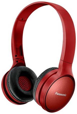 Наушники Panasonic RP-HF410BG, Bluetooth, накладные, красный [rp-hf410bgcr] 9668875300