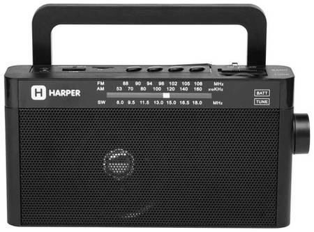 Радиоприемник Harper HDRS-377, черный 9668878247