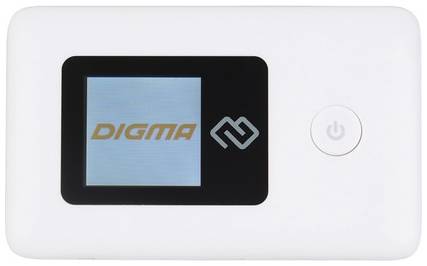 Модем Digma Mobile Wi-Fi DMW1969 3G/4G, внешний, белый [dmw1969-wt] 9668882046