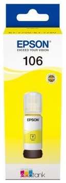 Чернила Epson 106 C13T00R440, для Epson, 70мл, желтый 9668884843