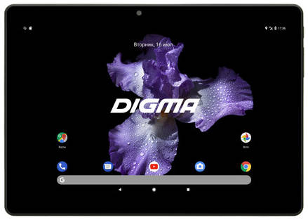 Планшет Digma Optima 1028 3G 10.1″, 1GB, 8GB, 3G, Wi-Fi, Android 8.1 черный [ts1215pg] 9668886202