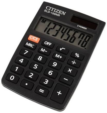 Калькулятор Citizen SLD-100NR, 8-разрядный
