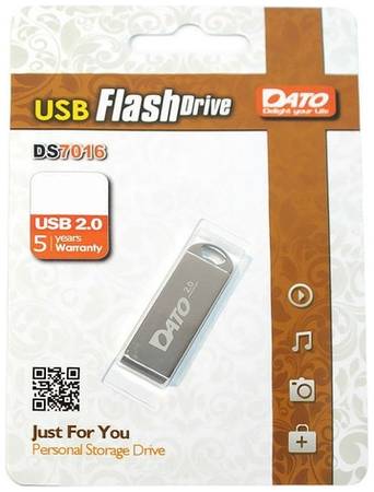 Флешка USB DATO DS7016 32ГБ, USB2.0, [ds7016-32g]