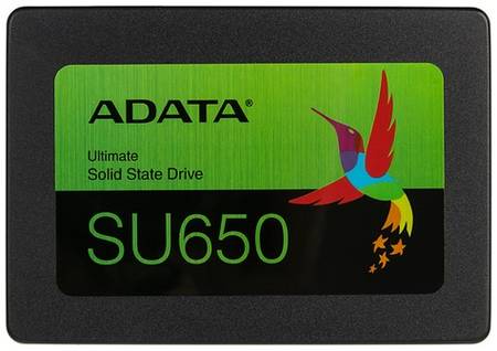 SSD накопитель A-Data Ultimate SU650 ASU650SS-960GT-R 960ГБ, 2.5″, SATA III, SATA 9668888437