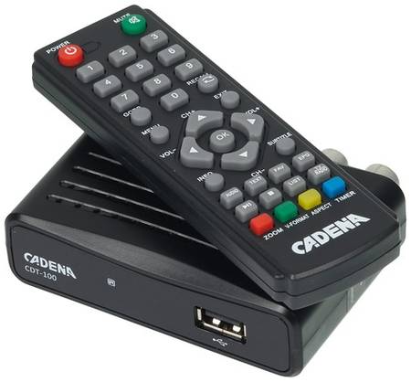 Ресивер DVB-T2 Cadena CDT-100