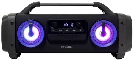 Аудиомагнитола Hyundai H-PCD400, черный 9668892272