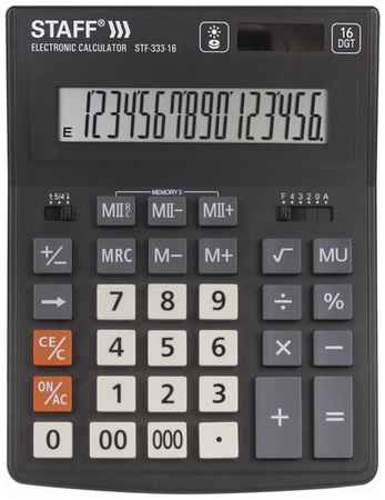 Калькулятор STAFF STF-333, 16-разрядный