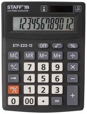 Калькулятор STAFF STF-222, 12-разрядный