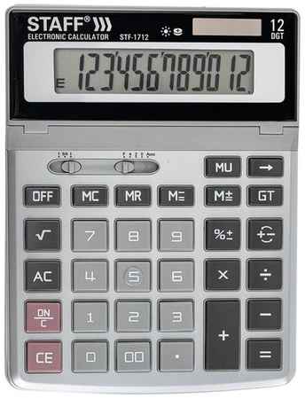Калькулятор STAFF STF-1712, 12-разрядный