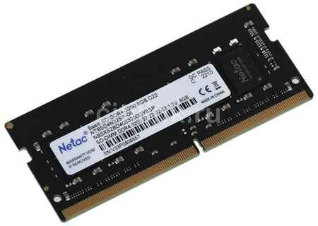 Оперативная память NETAC Basic NTBSD4N32SP-08 DDR4 - 1x 8ГБ 3200МГц, для ноутбуков (SO-DIMM), Ret 9668924874