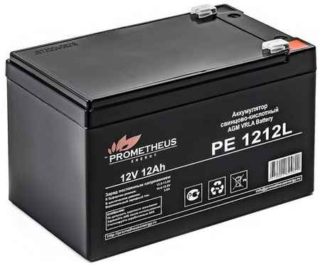 Аккумуляторная батарея для ИБП PROMETHEUS ENERGY PE 1212L 12В, 12Ач 9668936724