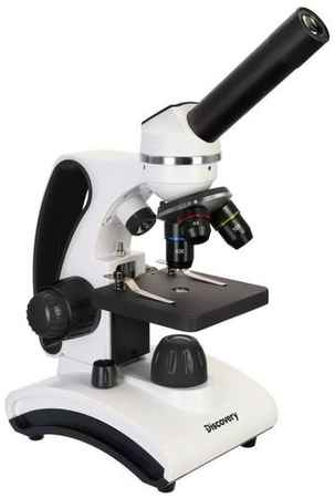 Микроскоп DISCOVERY Pico Polar, световой/оптический/биологический, 40-400x, на 3 объектива, белый/черный [77977] 9668944511