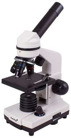Микроскоп LEVENHUK Rainbow 2L, световой/оптический/биологический, 40-400x, на 3 объектива, лунный камень [69035] 9668944547