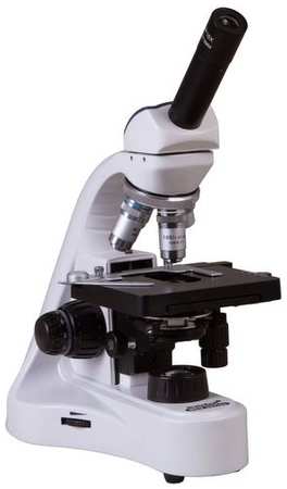Микроскоп LEVENHUK MED 10M, световой/оптический, 40-1000x, на 4 объектива, белый [73983] 9668944566