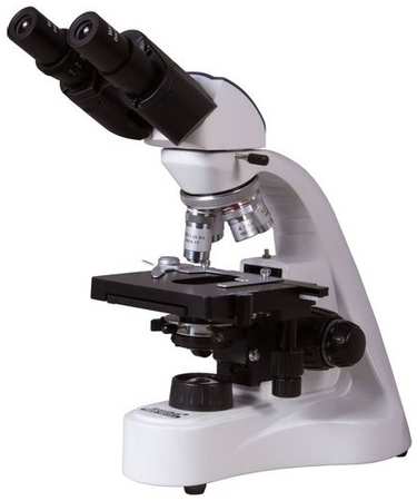 Микроскоп LEVENHUK MED 10B, световые/оптические/биологические, 40–1000x, на 4 объектива, белый [73984] 9668944567