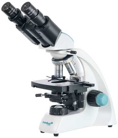 Микроскоп LEVENHUK 400B, световые/оптические/биологические, 40–1000x, на 4 объектива, белый [75420] 9668944586