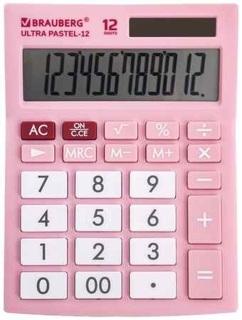 Калькулятор BRAUBERG Ultra, 12-Pk, 12-разрядный