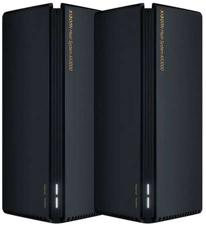 Роутер Xiaomi Mi Mesh System AX3000(2-pack), AX3000, 2 шт. в комплекте [dvb4287gl]