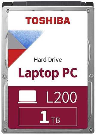 Жесткий диск Toshiba L200 Slim HDWL110UZSVA, 1ТБ, HDD, SATA III, 2.5″