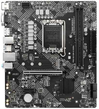 Материнская плата MSI PRO H610M-G DDR4, LGA 1700, Intel H610, mATX, Ret 9668957296