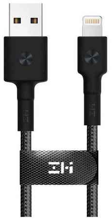 Кабель ZMI AL853, Lightning (m) - USB (m), 1.5м, MFI, в оплетке, 3A, черный 9668960977