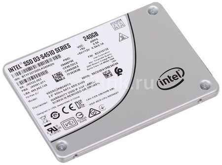 SSD накопитель Intel DC D3-S4510 SSDSC2KB240G801 240ГБ, 2.5″, SATA III, SATA