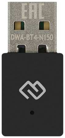 Wi-Fi + Bluetooth адаптер Digma DWA-BT4-N150 USB 2.0 9668961942