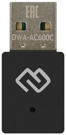 Сетевой адаптер Wi-Fi Digma DWA-AC600C USB 2.0
