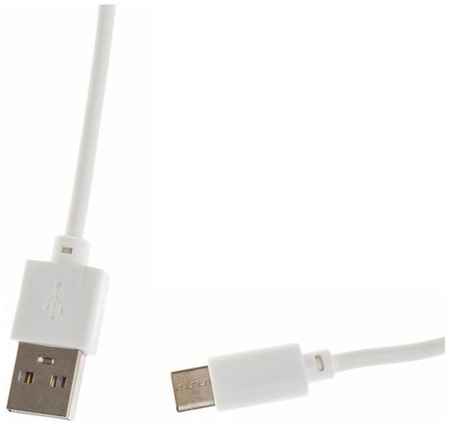 Кабель Cactus CS-USB.A.USB.C-1.2, USB Type-C (m) - USB (m), 1.2м, MFI, белый