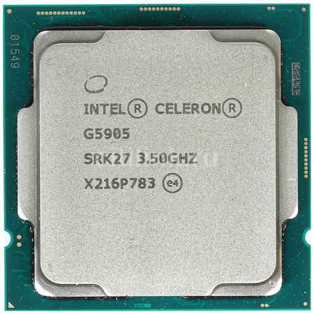 Процессор Intel Celeron G5905, LGA 1200, OEM [cm8070104292115 srk27] 9668967465
